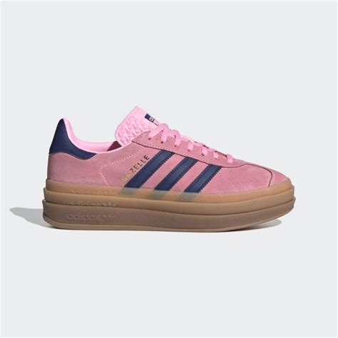 adidas gazelle roze en blauw|adidas gazelle bold roze.